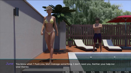Visual Novels: Aroma musim panas bagian 1 (rute pacar)
