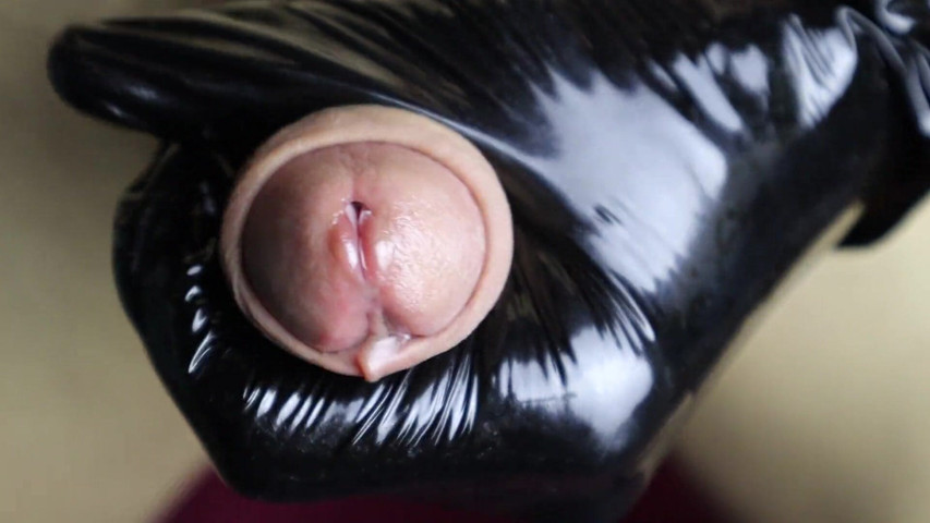 Big Orgasm and a Lot of Sperm After Abstinence Close-up, Sperm Flows (Beauty doll Belle)