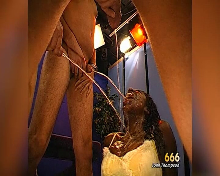 GGG John Thompson OLD STYLE: Wild Bukkake Piss &amp; Cum Swallowing Orgy