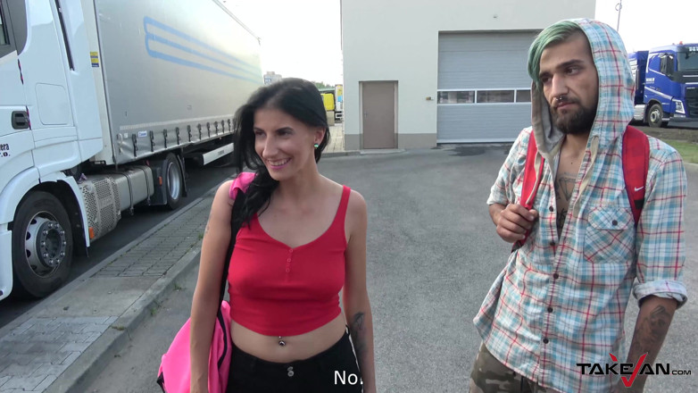 Take Van: Avrà un giro, ma non senza sperma sul culo