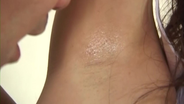 JapaneseAmateur: Mature Asian MILF Moans Wildly From Neck Worship