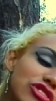 Insatiable Blonde 18yo Drains Transsexual Cock Outdoors