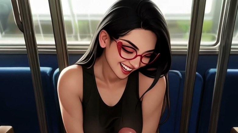 Spicy Toons: Lin Gets Fucked on the Train