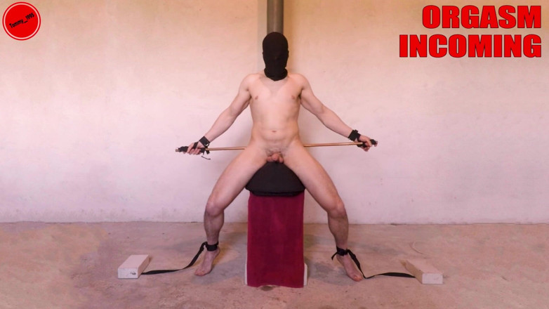 Tommy_1995: Restrained Sybian prostate stimulation multiple orgasms