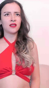 Blond seks speciasl toy control dildo masturbacja