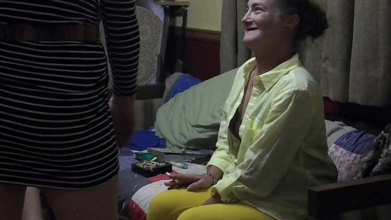 The Appalachian American Princess: Het bezoek, twee meisjes vernederen één man