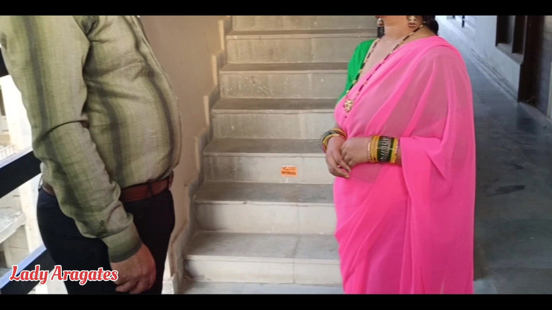 Hotty Jiya Sharmaa: Young Desi Bhabhi Pleased the Landlord by Getting Her Pussy...