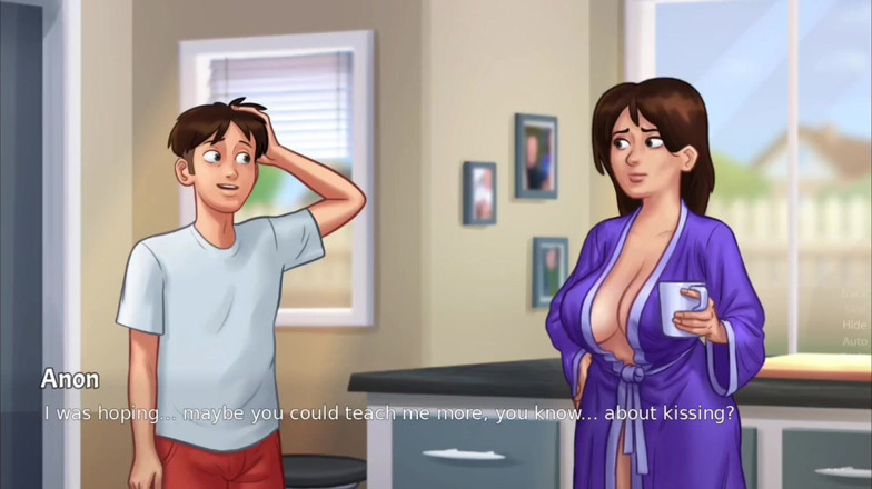 Xr Gamer: ในที่สุด Debbie ก็จูบ Anon - เล่นเกม Saga ในฤดูร้อน