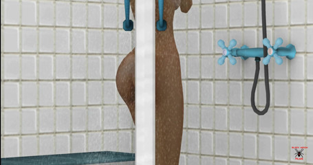 Sofia Cyreide: Wet dreams II part 5 (the shower) spanish