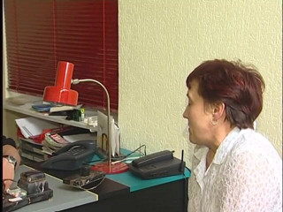 Xfucks: Redhead gilf fingered and fucked in the office