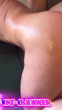 Beautiful Blonde, Doing Anal Without a Condom - Couldn't Stand the Cum