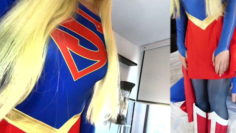 Nylon Xtreme: Gabi gold è supergirl scopata con calze di nylon