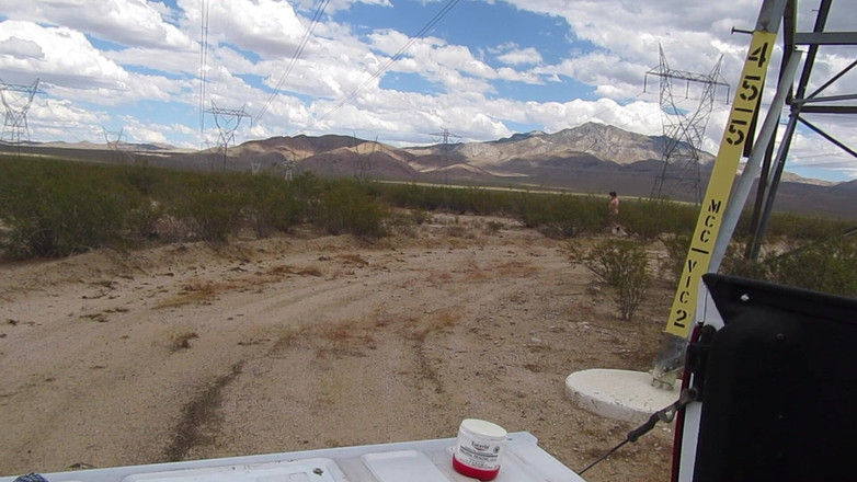 The porky pervert: Desert Hike Jerkoff 5