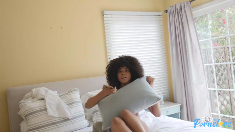 Pov PornStars: khoobsoorat saanvli Arie Faye ko achchhi chudaee aur chehre par...