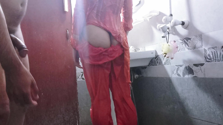 SuperIndian456: Indian village schwägerin erstmals hart in der dusche gefickt