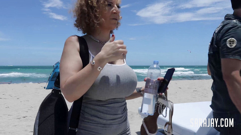 萨拉·杰伊: Sara Jay被普雷斯顿·帕克狠操！