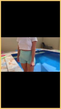 Wifey Wet Shirt in the Pool with Perfect Braless Tits