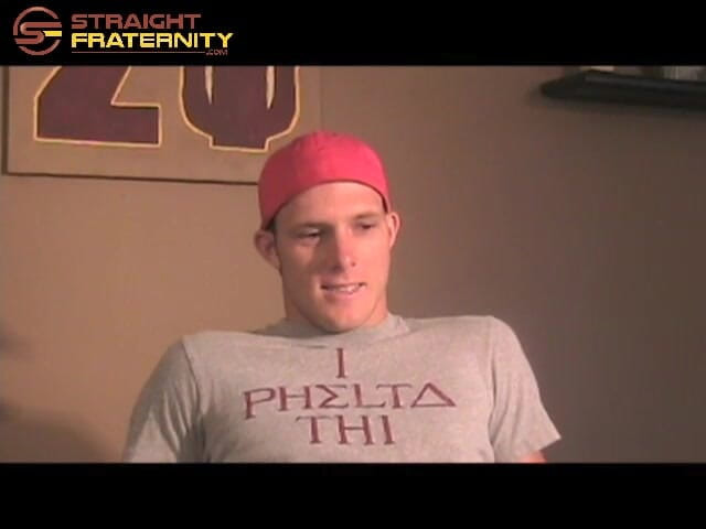 Straight Fraternity: Travser iki kez boşalıyor