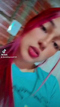 Cute Girl Changes Her Panties in Front of the Mirror