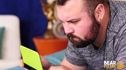 Bear Films: Bearfilms Inked Kurt Jacobs Takes Rex Blue Raw Cock