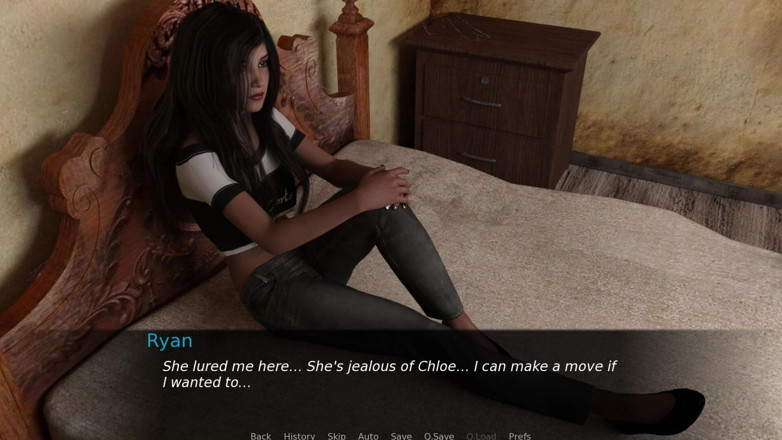 3D Cartoon Porn: Lancaster Boarding House 8 - Ryanina lekce jógy s Chloe a Rossem...