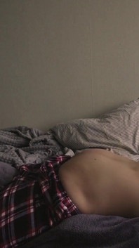 Morning Routine. Stepdaddy Imagines Fucking Whore Roughly in a Tight Pussy Instead Soft Pillow