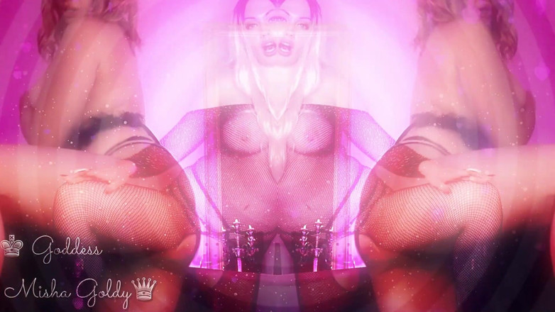 Goddess Misha Goldy: Sensual hipnotizante instrucciones de paja ¡Pierdes en mi sensual trance idiota!