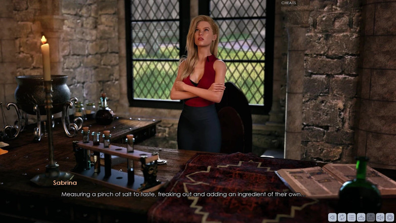 3D Cartoon Porn: Lust Academy 9 - James ve Haley'nin romantik randevu gecesi