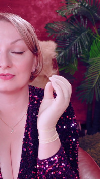 Video asmr sarung tangan lateks. Fetish dokter gigi. Arya Grander