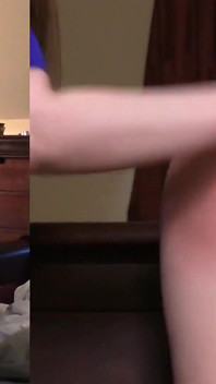 Mandie Is Spanked for Masturbating in Sorority Heads Bed