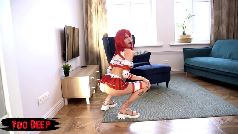 Too deep: Hardcore anal para Asuna - Cosplay - Esguichando - Garganta Profunda