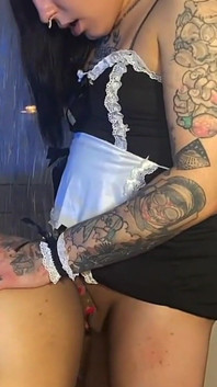 Trans Maid Emma Ink Fucks Her Married Boss's Virgin Ass