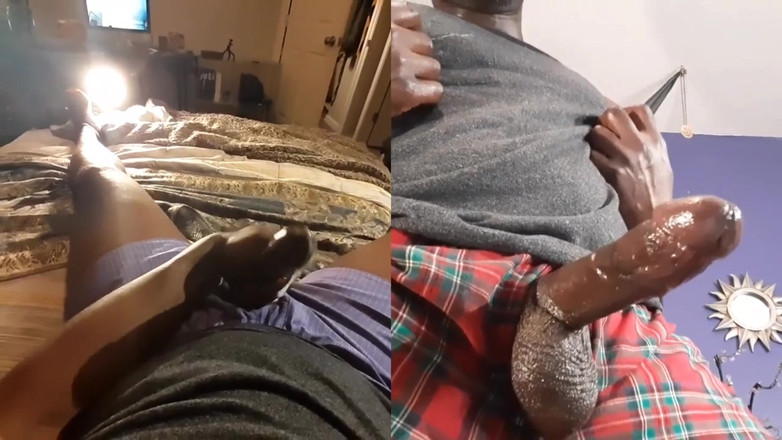 Big black cock BBCee: BBCハンズフリー絶頂コンピレーションを撫でる