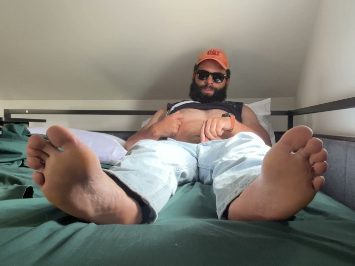 mascbeef95: Musky Working Man Foot Soles