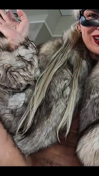 My New Fur Fetish Scene Ruined My Furs with My Own Juice Full Video in Dm