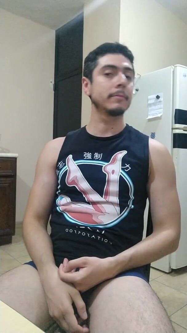 Tabasco Jake: Handsome Man Flexing and Showing off Flaccid Long Cock