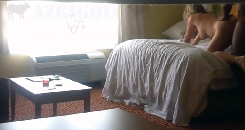 AZGIGOLO: Blonde Hotwife Visits my Hotel Room For Lunch
