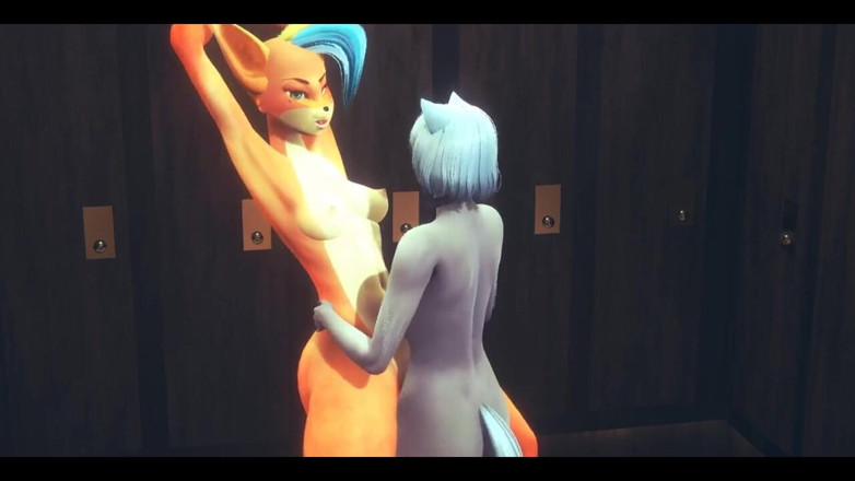 HentaiTubes: Pelz hentai - Foxy wird mit mehreren cums gefickt - japanischer asiatischer...