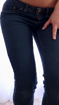 Jeans off