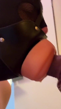 Cum Challenge - Straight Guy Skips Gym & Fucks Deep at the Gloryhole