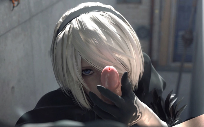 Sex-wiz: Nier: Automata, porrkompilering - hård sex! Knullar 2b's Delicious Pussy | Jag sperma...