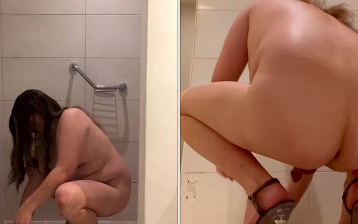 Sissy Paige: Maricas nua de salto alto cavalga seus consolos