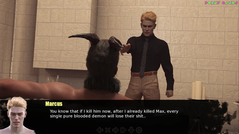 Porny Games: Adoré par le diable (par Empiric) - sexe avec une bombasse vampire...