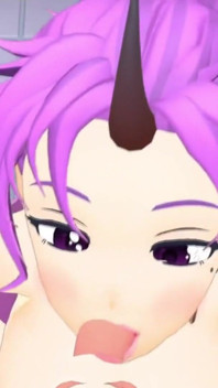 Shion Rimuru Tempest'e sakso çekiyor: bakış açısı hentai