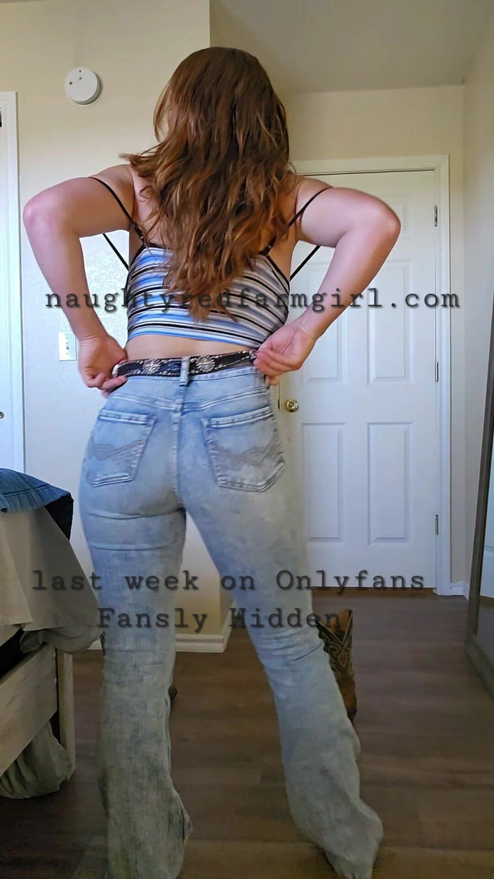 NaughtyRedFarmgirl: Redhead Fucks Herself Like Crazy All Over the Farm