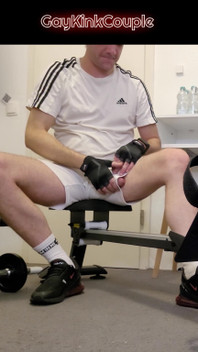 Sport Sweat Makes Me Cum in My Socks