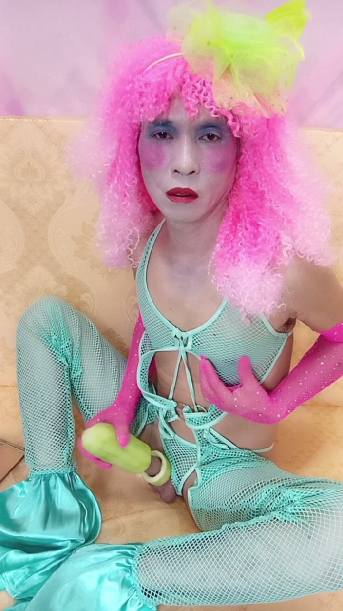 nguyen dang thien tri: Oanh Le transseksualna noszenie seksownych ubrań porno cucu zbyt dużo...