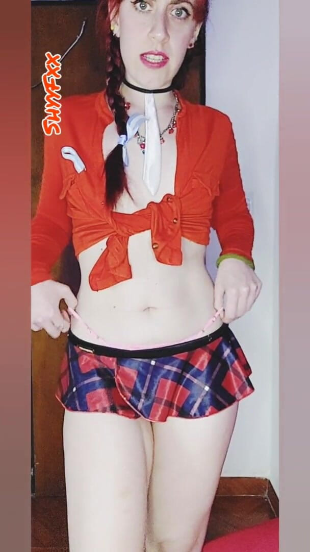 Tu Gauchita Argentina: Shyyfxx Colegiala Tmida Descubierta Infraganti Y Abordada Por El Profe...