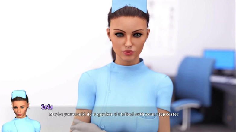 Dirty GamesXxX: Amnesia: the nurse is jerking off a patient in the...