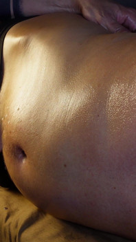 Deep Navel Play: Fruit Stuffed & Filled with Cum